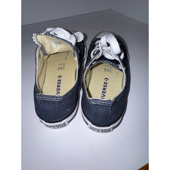 Chuck Taylor All star Classic Converse size 2 youth Navy Blue - Picture 3 of 7